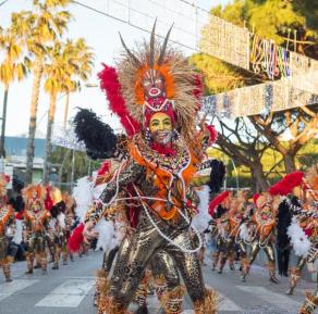 Carnival of Playa de Aro on the Costa Brava