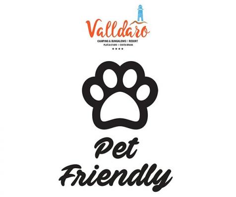 Logo pet friendly camping in Spain