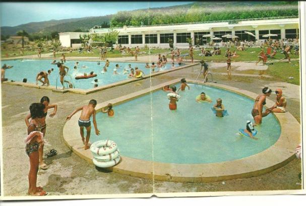 Old swimming pool - History of Camping Valldaro