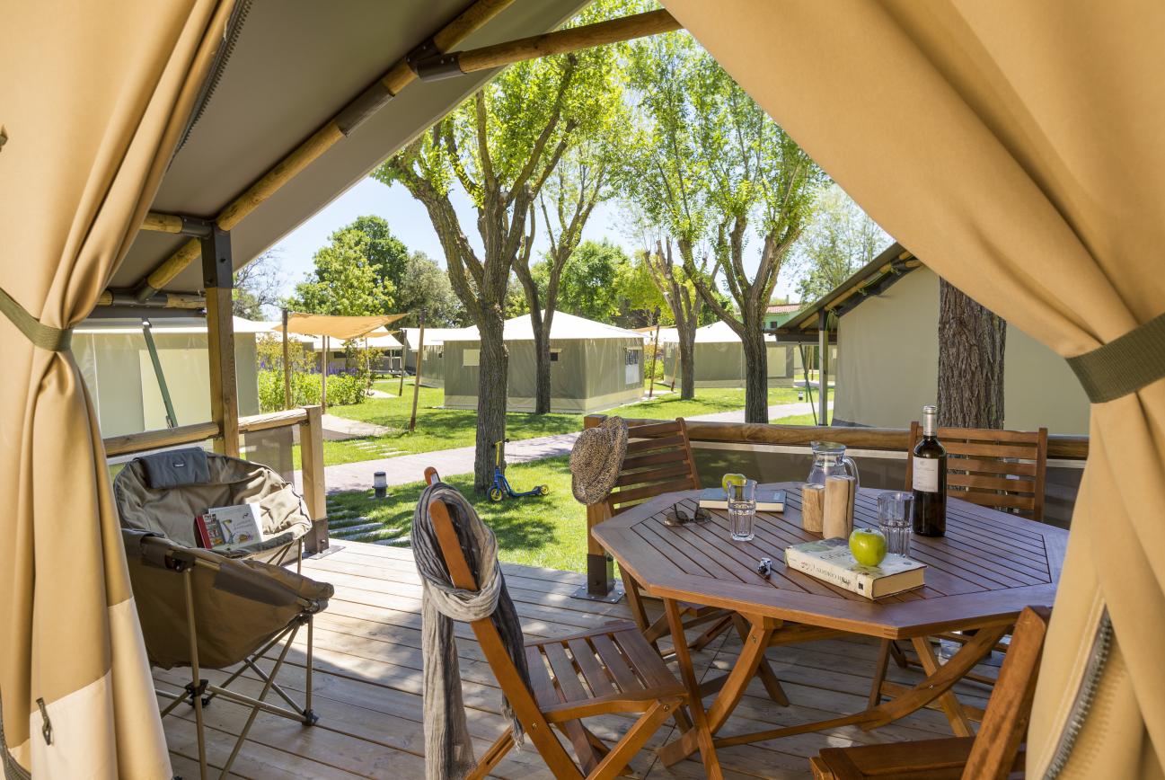 Tent with terrace - Glamping Playa de Aro