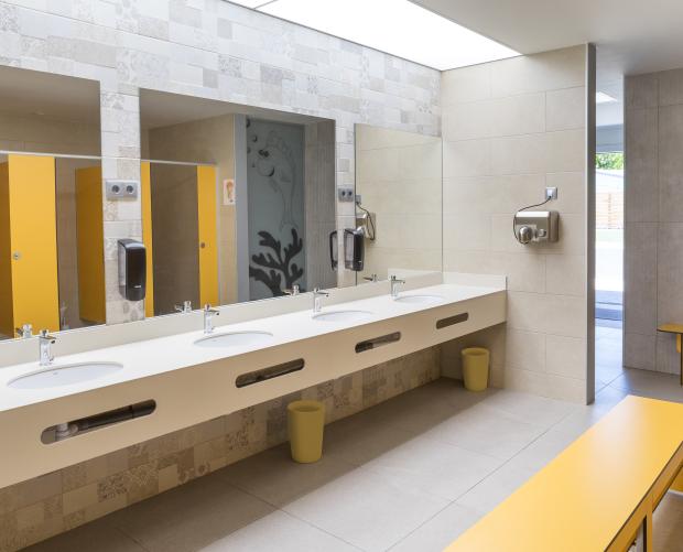 Bathroom at Camping Valldaro in Playa de Aro