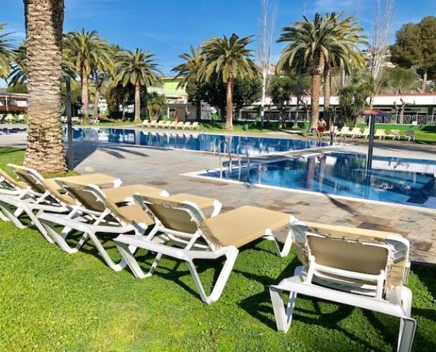 Camping pool loungers