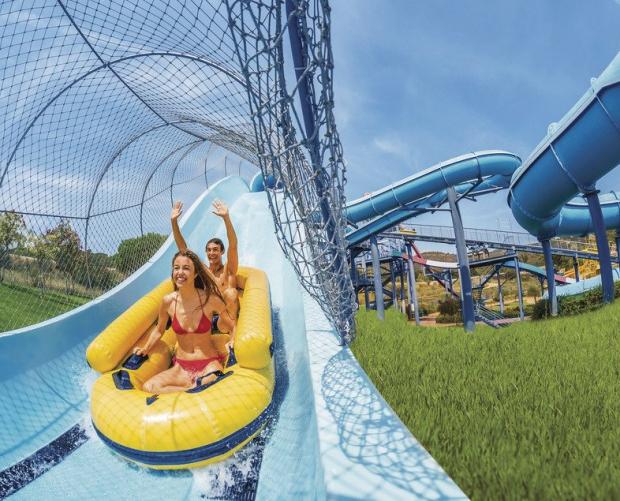 Water park in Playa de Aro