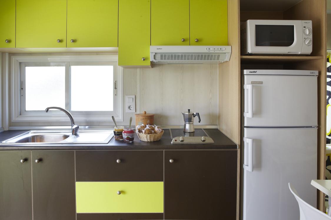 Cuina equipada d'al Bungalow Ridaura