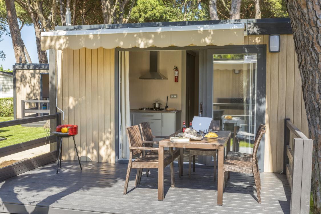 Exterior dels Bungalows S'Agaró - Camping Valldaro