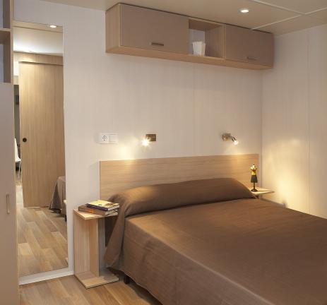 Mobil-home lits doubles