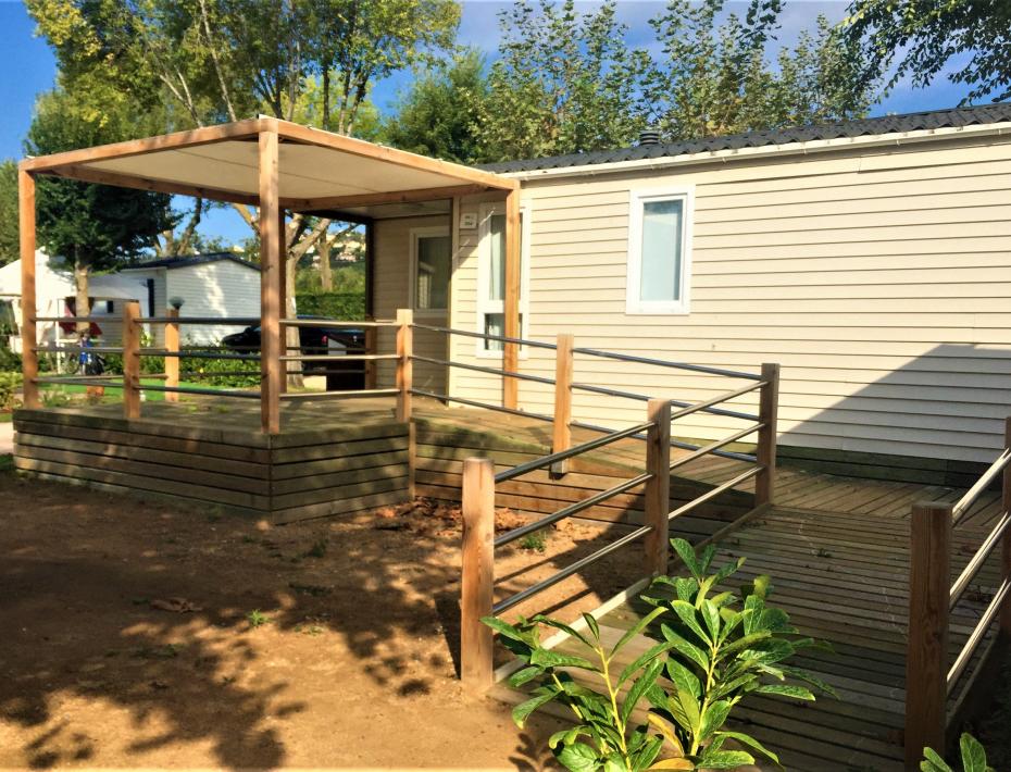Mobil home adaptada per a minusvàlids a Platja d'Aro