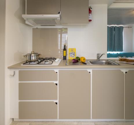 Cusine Mobil Home Empordà - Camping Valldaro