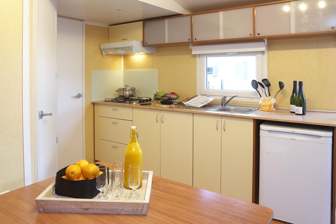 Inside Mobil Home Mare Nostrum Camping Valldaro