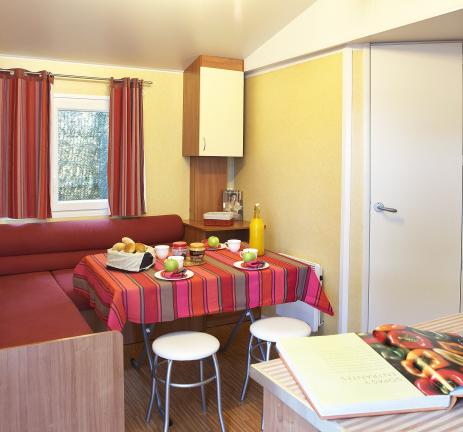 Intérieur Mobil Home Mare Nostrum Camping Valldaro Playa de Aro
