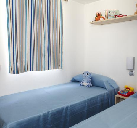 Lits de Mobil Home Riuet Camping Valldaro à Playa de Aro