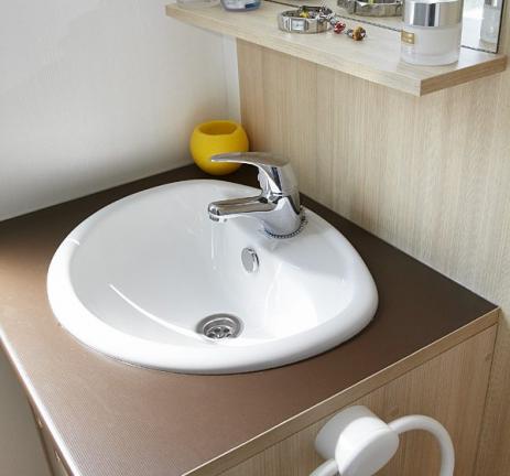 Salle de bain Mobil Home Sa Conca Camping Valldaro