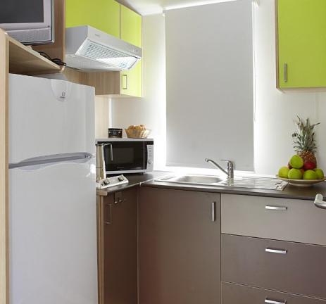 Cuisine Mobil Home Sa Conca Camping Valldaro