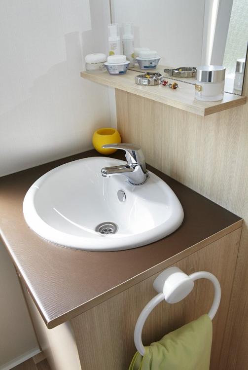 Bathroom Mobil Home Sa Conca Camping Valldaro