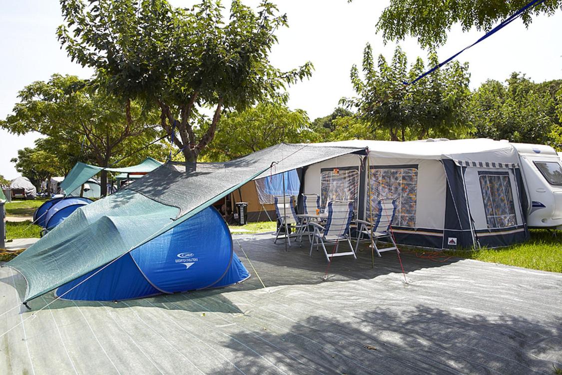 New camping area for pitches Valldaro