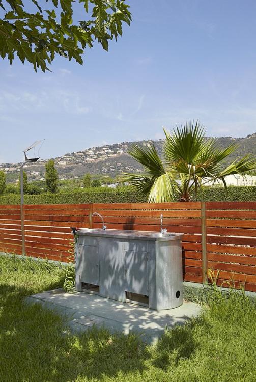 Water area of the Camping Valldaro plots