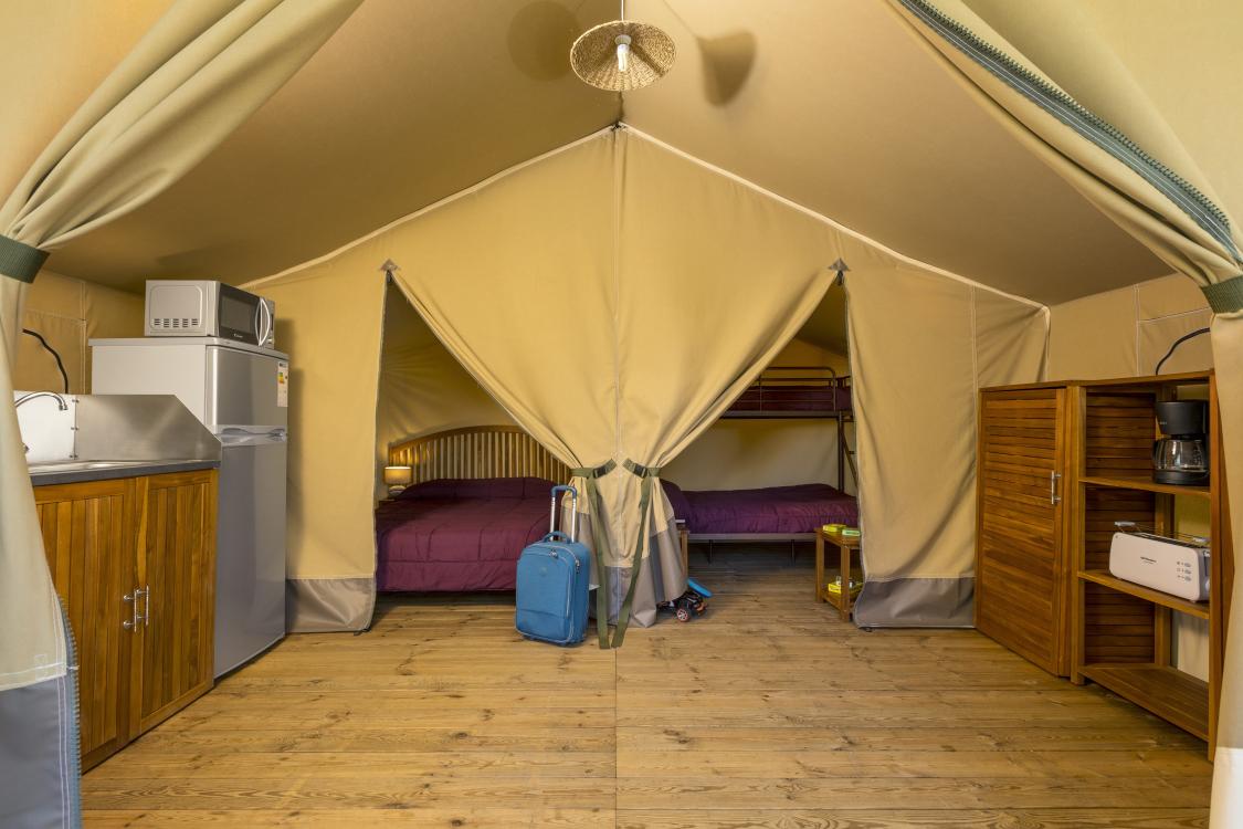 Tendes de campanya de luxe a Platja d'Aro