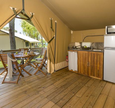 Tent Super Fun a la Costa Brava