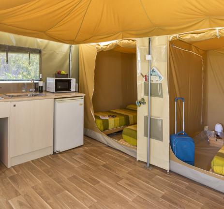 kitchen tent Camping Valldaro