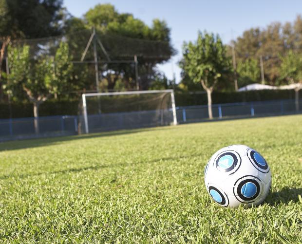 Football field in Playa de Aro at Camping Valldaro