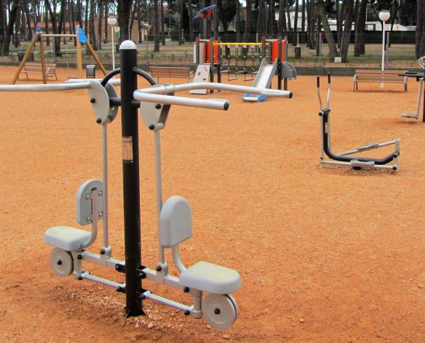 Camping gym park
